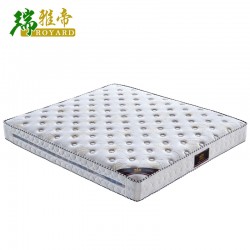 促销价 九区弹簧22cm厚乳胶偏软高档针织面料席梦思床垫