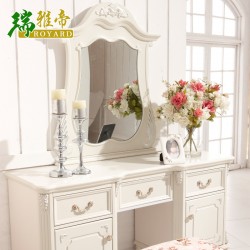 厂家直销批发新款 韩式实木象牙白 简约实木卧室家具质量保证