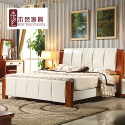工厂直销 地中海床 地中海实木床 橡木床 卧室家具1800*2000