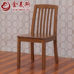 【金美斯】工厂直销中式餐厅家具 中国风全实木餐椅 全实木餐椅 实木餐椅