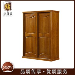 【舒康缘】厂家批发 推拉实木衣柜 二门组合多功能实木衣柜 特价904A