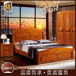 【舒康缘】长期销售 实木床 中式  卧室家具定做厂家 梳妆台实木 实木衣柜厂