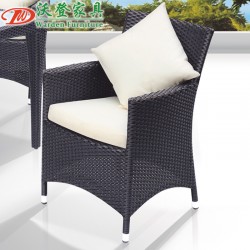 【沃登】沃登家具 户外时尚休闲藤编桌椅 PE仿藤餐桌椅 户外家具 WD-322