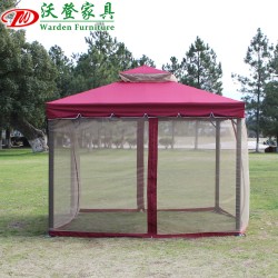 【沃登】户外凉亭 沃登家具 厂家直销景区休闲遮阳篷 别墅大型双边罗马蓬