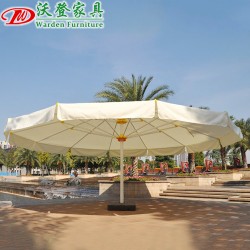 【沃登】沃登家具 户外遮阳伞 圆形帝国伞 遮阳沙滩伞 高档庭院圆形沙滩伞