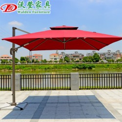 【沃登】沃登家具 户外遮阳伞太阳伞 沙滩广告伞别墅花园酒店度假村罗马伞