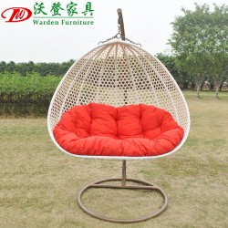 【沃登】沃登家具 户外休闲秋千吊椅 阳台室内千秋吊篮 田园休闲吊椅 批发