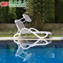 【沃登】沃登家具 沙滩躺椅 户外躺椅游泳池沙滩躺床 户外休闲躺椅 可定制