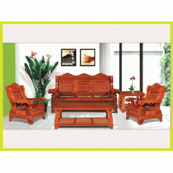 实木客厅家具 实木三人沙发组合 中式实木沙发 苦楝木客厅沙发