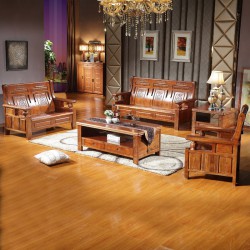 特价热卖 客厅实木家具 高档香樟木家具 中式实木组合沙发118