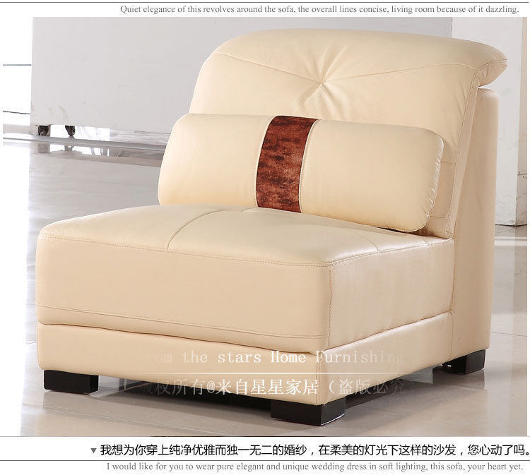 现代出口牛皮转角真皮沙发 大户型组合客厅家具包邮佛山产业沙发