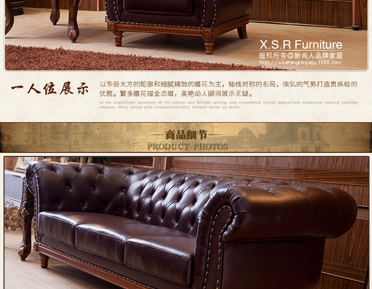 特价欧式沙发 进口黄牛真皮沙发 酒店家具办公家具组合沙发 包邮