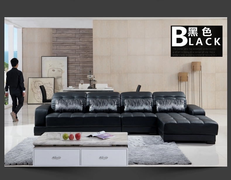 现代休闲进口真皮沙发客厅酒店办公大小户型家具组合shafa批发