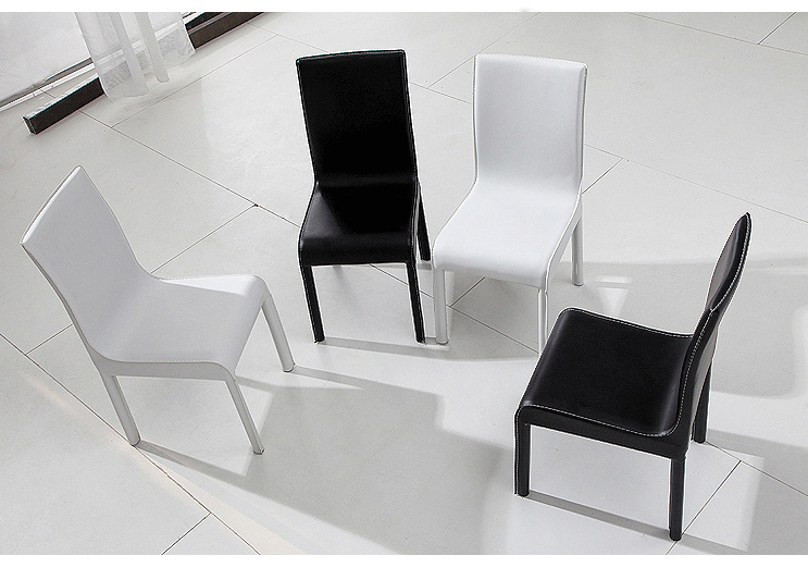 餐椅 现代时尚餐厅 金属骨架 高级组合餐椅 特价皮艺餐椅厂家批发