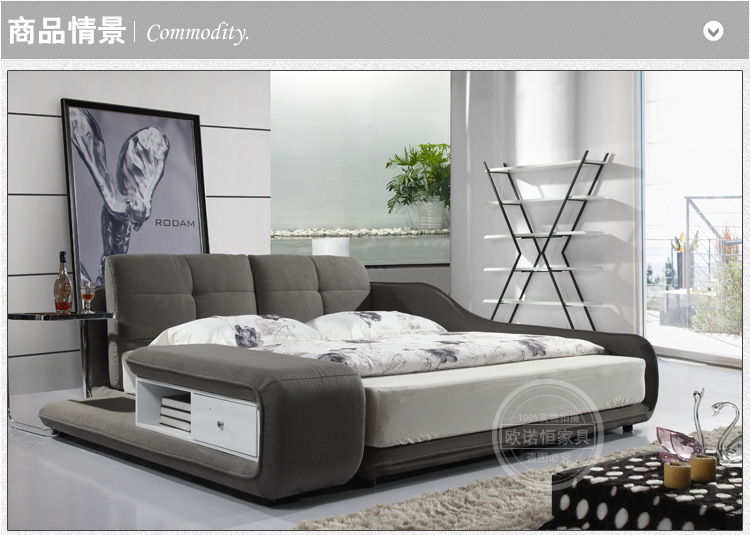 【欧诺恒家具】 欢迎订购 厂家大量直销高品质布床 价格优惠