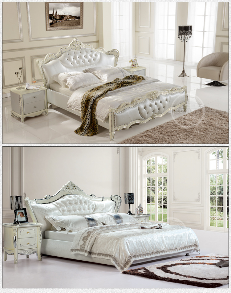 【欧诺恒家具】欢迎订购高品质皮床   厂家直销   高贵典雅