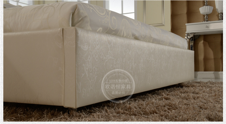 【欧诺恒家具】欢迎订购高品质皮床   厂家优质供应