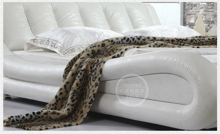 【欧诺恒家具】高贵典雅皮床 精品推荐  厂家直销   价格优惠