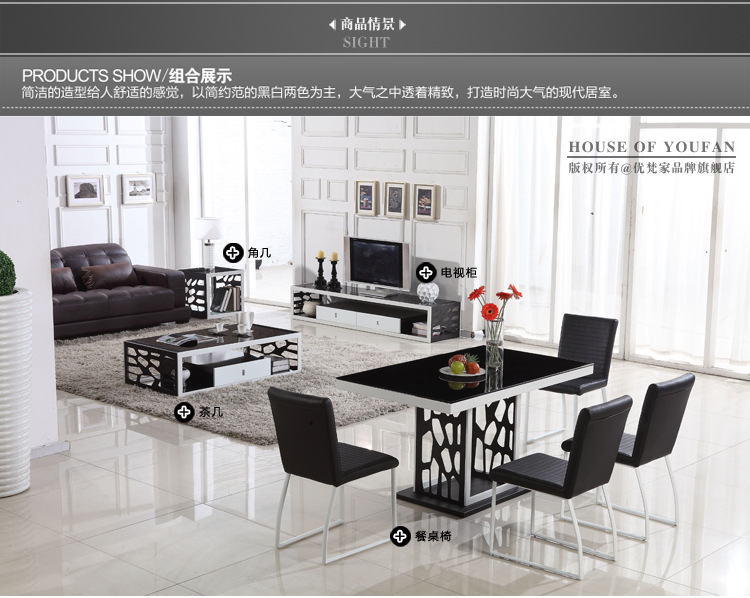 钢化玻璃电视柜时尚简约客厅储物电视机柜 烤漆低矮视听柜