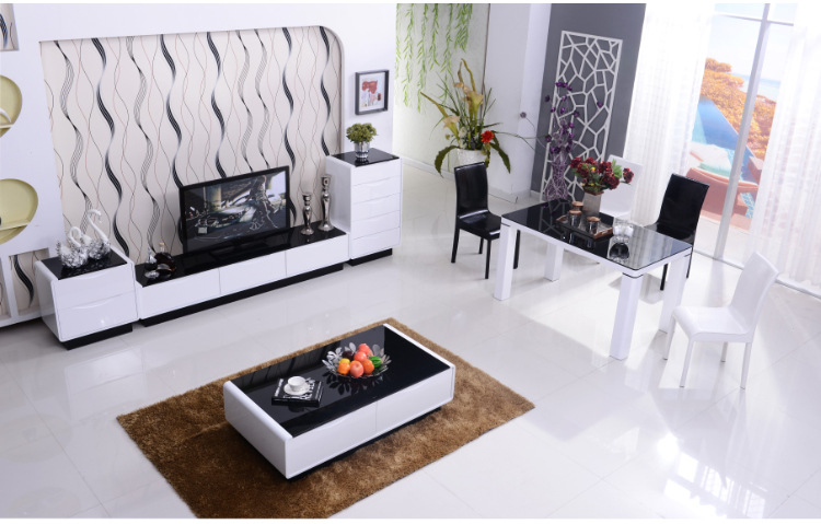 现代简约白色储物柜 烤漆床头柜 二斗柜收纳柜 特价宜家