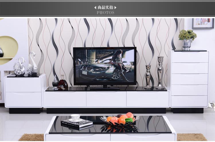 现代简约宜家五斗柜 简约白色烤油