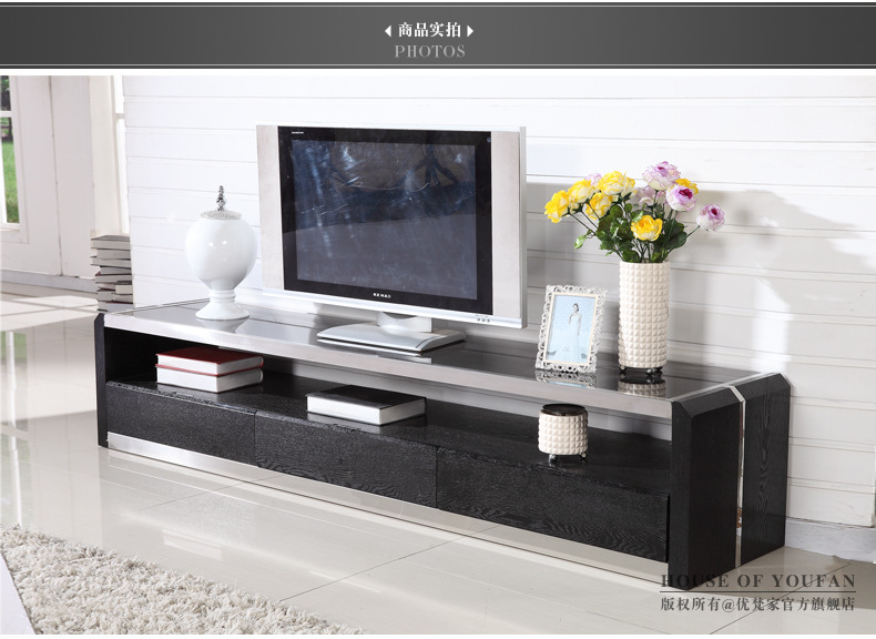 电视柜 简约小户型客厅低长地柜  储物家具