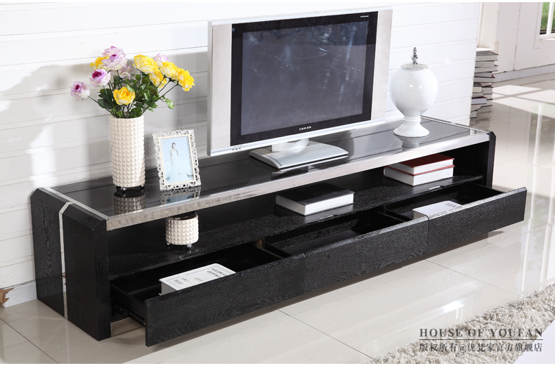 电视柜 简约小户型客厅低长地柜  储物家具