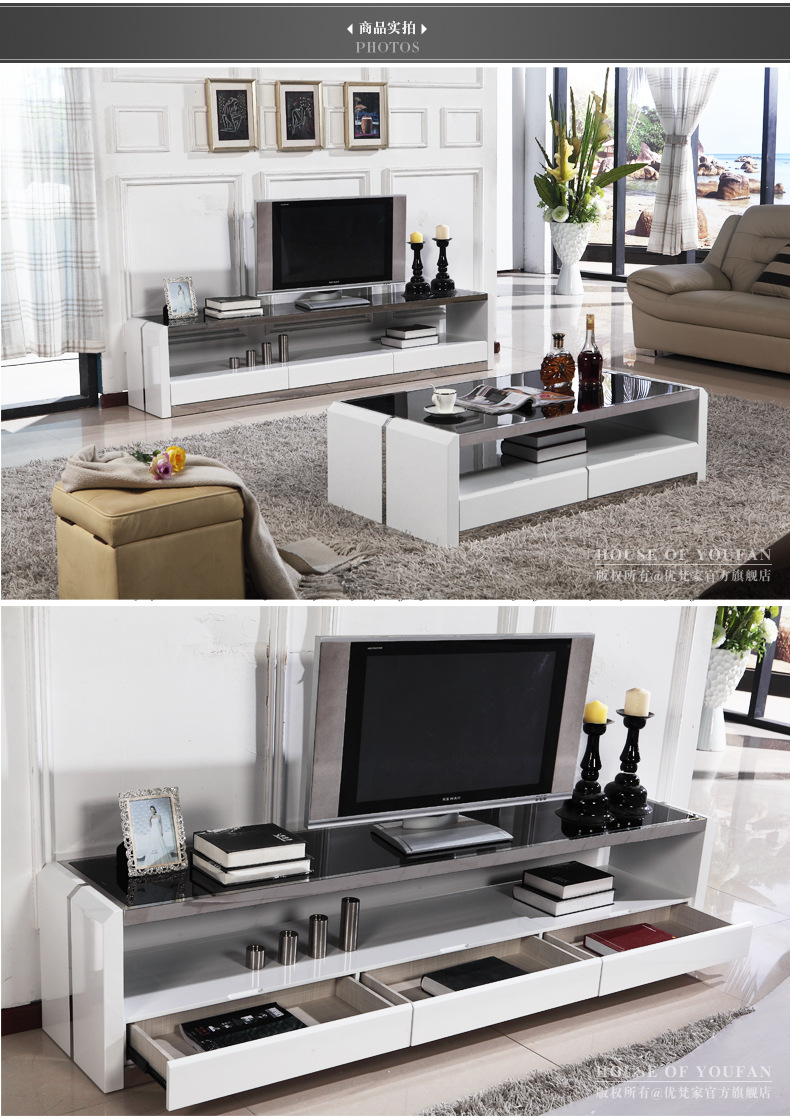 电视柜 简约小户型客厅低长地柜  储物家具