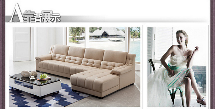 热销供应三人真皮沙发 广东真皮沙发 转角真皮沙发加工